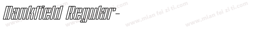 Dankfield Regular字体转换